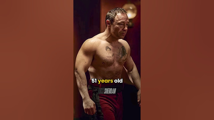 Stephen Graham bulks up for fighting role at 51 years old