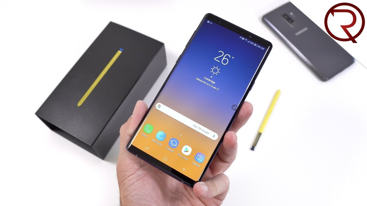 Samsung Galaxy Note 9 Unboxing, Benchmark Results and