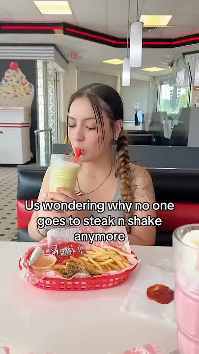 Steak ‘n shake is so good🥹 #steaknshake #resturant