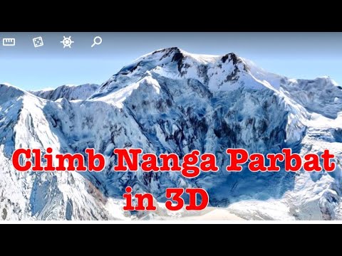 Climb Nanga Parbat in 3D