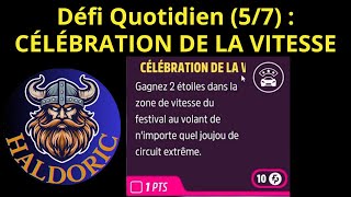 Défi Quotidien (5/7) Célébration De La Vitesse. Joujou De Circuit Extrême. Forza Horizon 5 (Fh5)