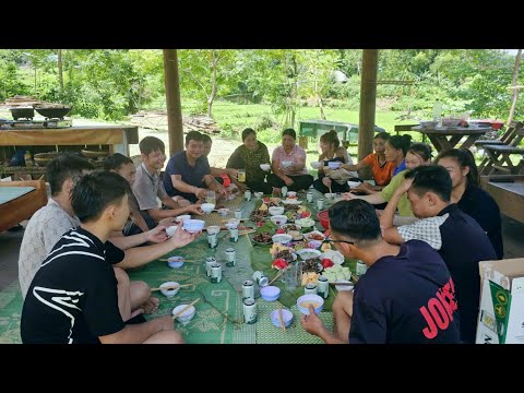 KONG NHAT Held A Party To Thank Brothers Neighbors Who Helped Dismantle And Move The House