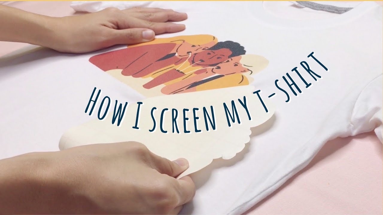 [Easy DIY] สกรีนเสื้อเองแบบง่ายๆ ที่บ้านด้วยเตารีด: How I Screen My Custom T-shirt at home