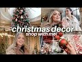 NEW CHRISTMAS DECOR SHOP WITH ME! 🎄✨ Pottery Barn + Crate &amp; Barrel 2023