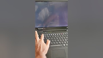 How to access b I o s screen on a panasonic tough book how to get into BIOS fz 55 cf 54 cf 33 fz 40
