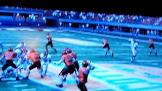 AI no-look interception on NCAA '12
