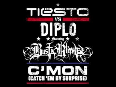 Tiesto vs. Diplo ft. Busta Rhymes - C'Mon (Catch 'Em By Surprise) Dancefloor Outlaws Remix
