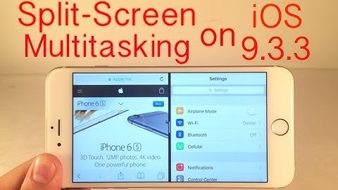 How to Install Split-Screen Multitasking on ANY Jailbroken iPhone, iPad, iPod touch on iOS 9.3.3