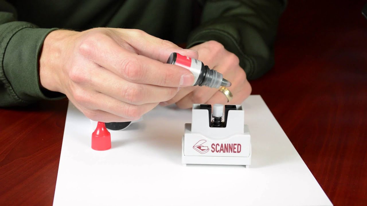 Self-Inking Stamp Refill - Check Depot