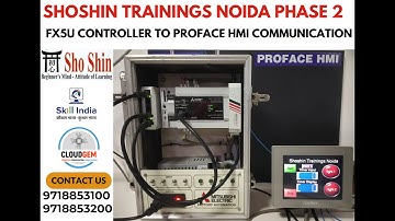 Fx5u PLC to PROFACE HMI communication