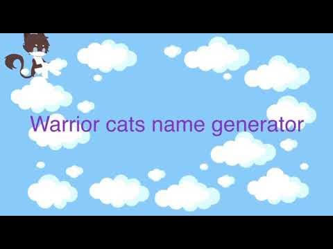 warrior cat name generators｜TikTok Search