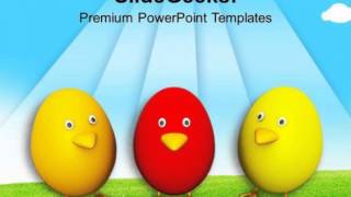 three easter eggs toys festival powerpoint templates ppt backgrounds for slides 0313 presentation in