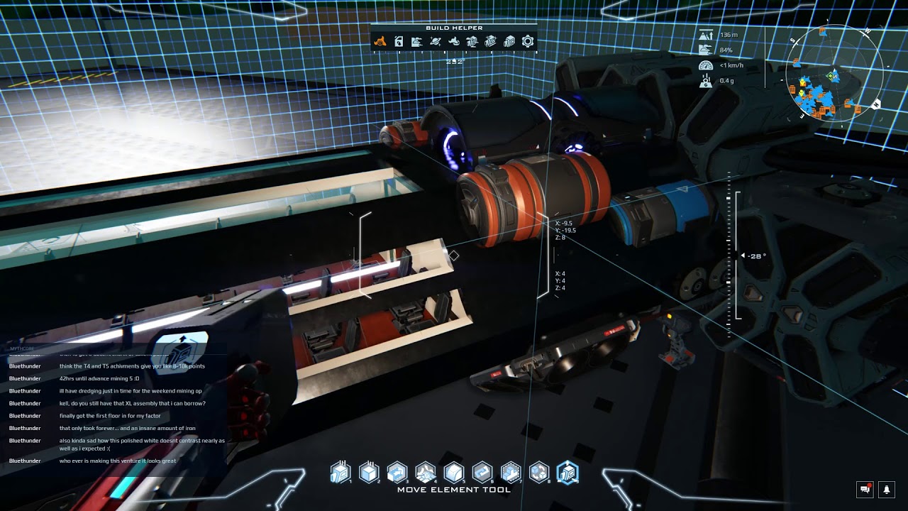 Making trips to the market to make cash in Dual Universe!