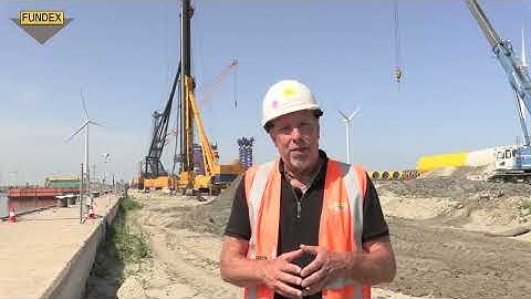 Fundex funderingswerkzaamheden Eemshaven
