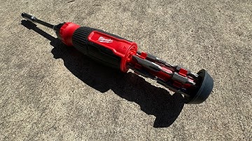 New Milwaukee 27 in 1 ratcheting screwdriver goes hard