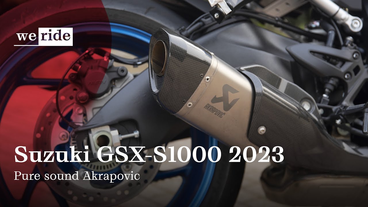 Suzuki GSX S1000 2023 Pure Sound Akrapovic