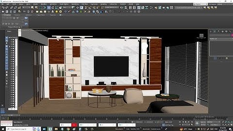 3DsMax Tutorials, Learn Texturing a Wall Unit Furniture from Scratch in 3dsmax ( Part 11)