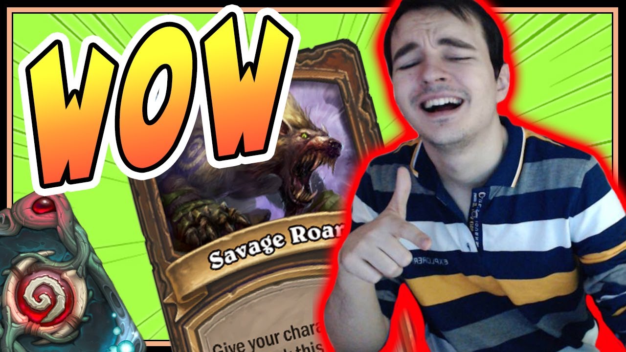 Savage Roar - the card that NEVER fails | Ashes of Outland | Hearthstone | Kolento