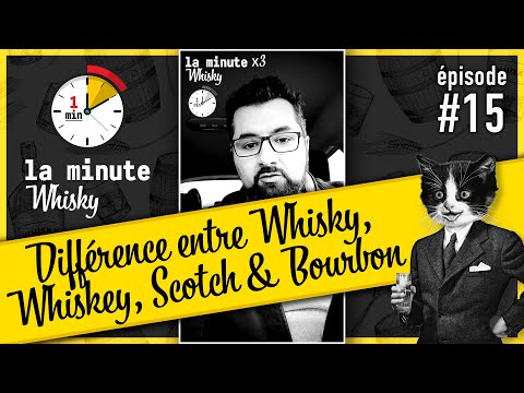 Vidéo: Différence Entre Le Bourbon Et Le Whisky