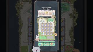 secret garden bingo game New event in Cats and Soup #shorts screenshot 3