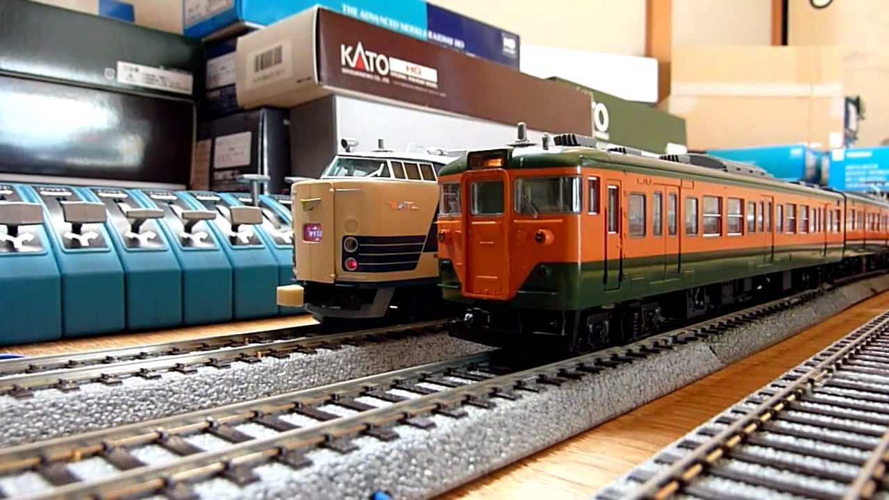 【鉄道模型】HOゲージ 国鉄型車両集合しました。 - YouTube