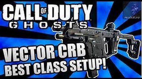 COD: Ghosts Best Class Setup Vector CRB (SMG)