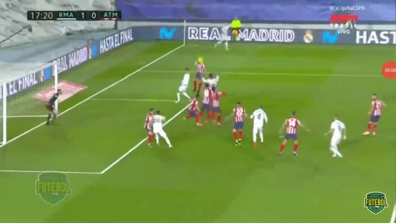 GOLS | REAL MADRID 2 X 0 ATLETICO DE MADRID | NARRAÇÃO DO CLÁSSICO ...