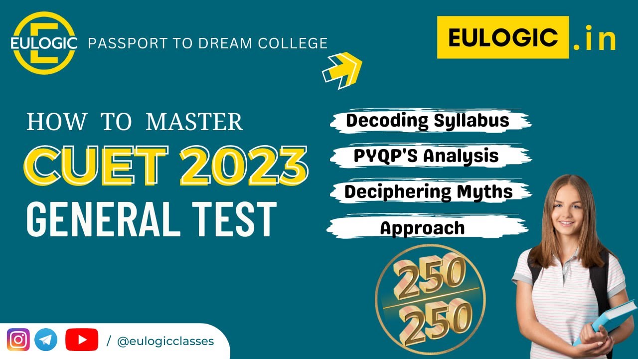 CUET General test Preparation | Best Strategy to Score 250/250 | By ...