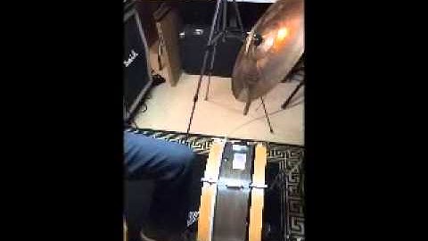 Foot Operated Drum Kit Demo by Side Kick Drums