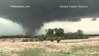 April 14, 2012 EF-4 tornado near Marquette, Kansas!