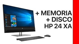 AUMENTO de Memoria y CAMBIO de Disco en HP 24 XA008LA