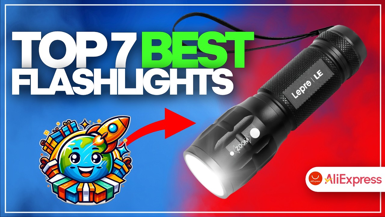 🔦🔥 The 7 BEST BUDGET Flashlights on AliExpress [2026]✅[Value for Money] LED torch cheap