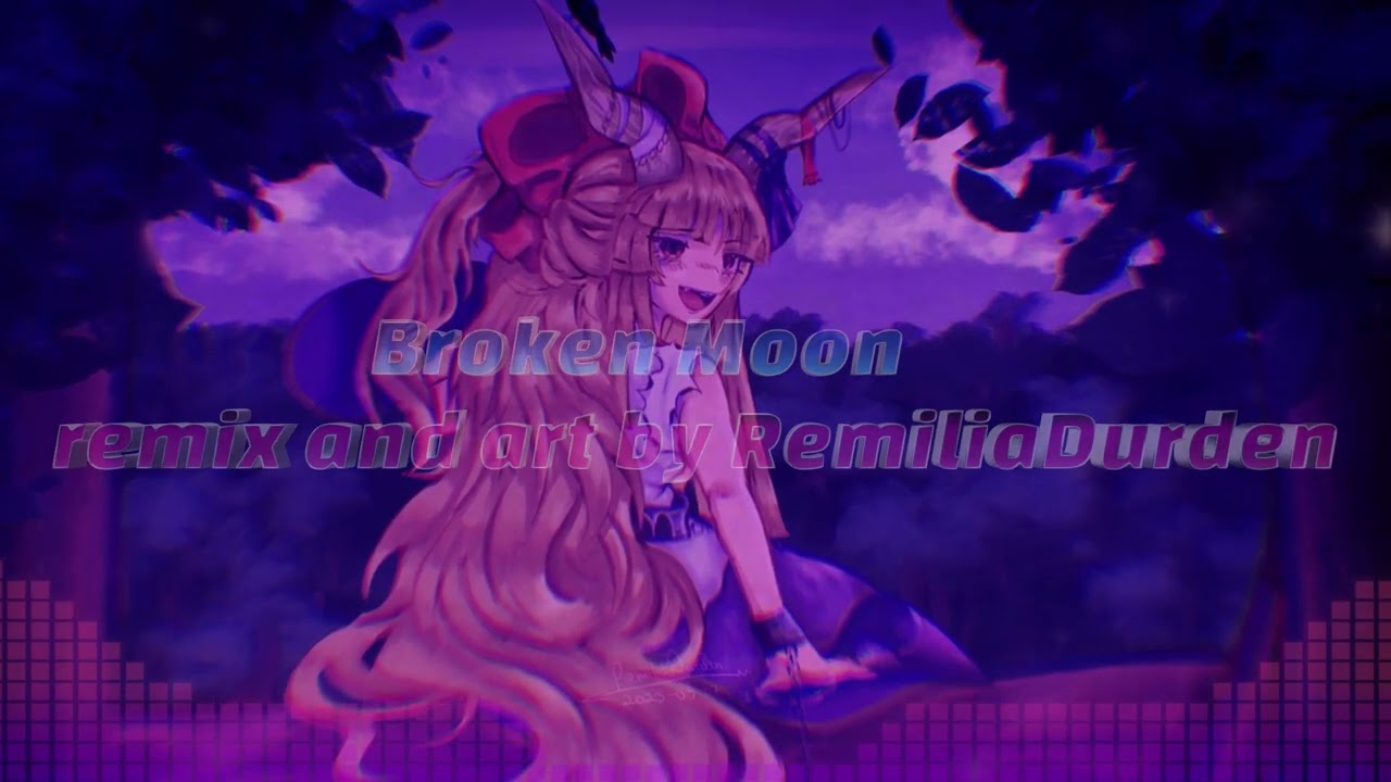 東方 | Broken Moon | Synthwave/Ambience Remix