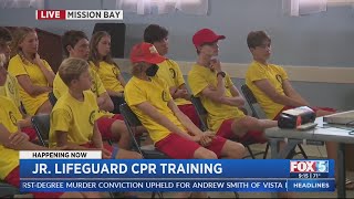 Junior Lifeguard CPR Training