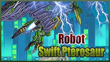 Robot Swift Pterosaur assembly.Exersise Android Dinosaurs Robot Gameplay iOS/Android/PC Games | SMG