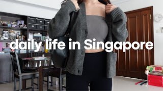 Ordinary Life in Singapore with a “9 to 5” Office Job | how I recharge, enjoying hawker food [VLOG]