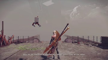 NieR Automata Walkthrough part 106 Obtain Keys
