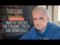 Rappler Talk: Timothy Snyder on tyranny, truth and democracy