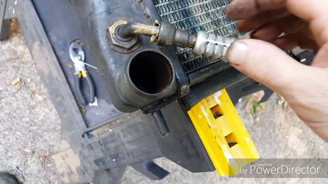 Make a Jeep transmission cooler line tool from a Sharpie cap - YouTube