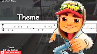 Subway Surfers - Main Theme Guitar Tutorial