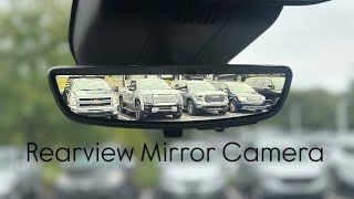 How to Use Your Rearview Camera Mirror on Your Sierra EV