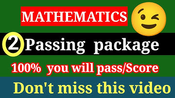 2puc maths passing package 4 marks important questions for annual exam 2