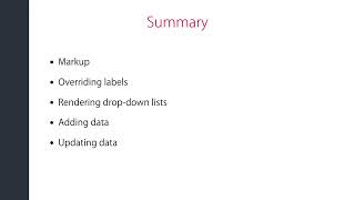 ASP.NET #44 - Summary [By Mosh Hamedani]