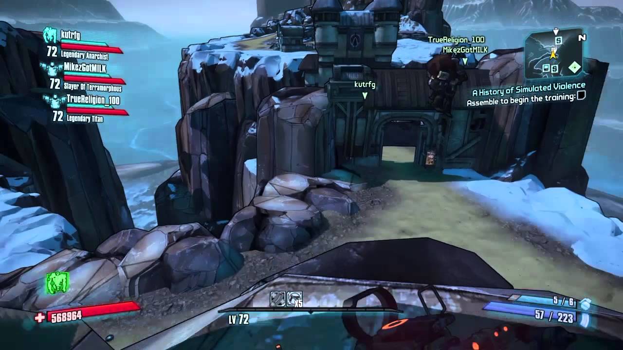 Borderlands: The Handsome Collection - The Easy Way To Get Up To Op8 (Borderlands 2 PS4 Gameplay)