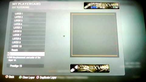 CoD: Black Ops: Emblem tutorial: how to make transparent/invisible/seethrough/glitch emblem