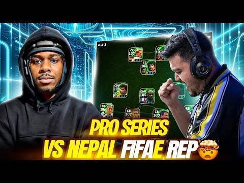 Crazy Match 🆚 FIFAe Nepal🇳🇵 representative🔥😤