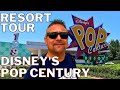 Disney's Pop Century Resort Tour! The Theming Is So Cool! Come Check Out Memories Of The Decades!