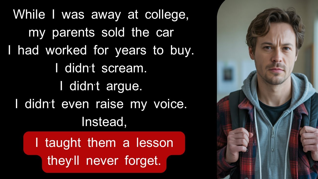 My Parents Sold My Car Without Asking… So I Taught Them a Lesson They ...