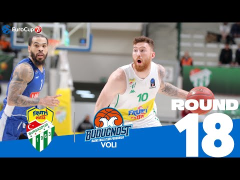 Perry keeps Buducnost in front! | Round 18, Highlights | 7DAYS EuroCup