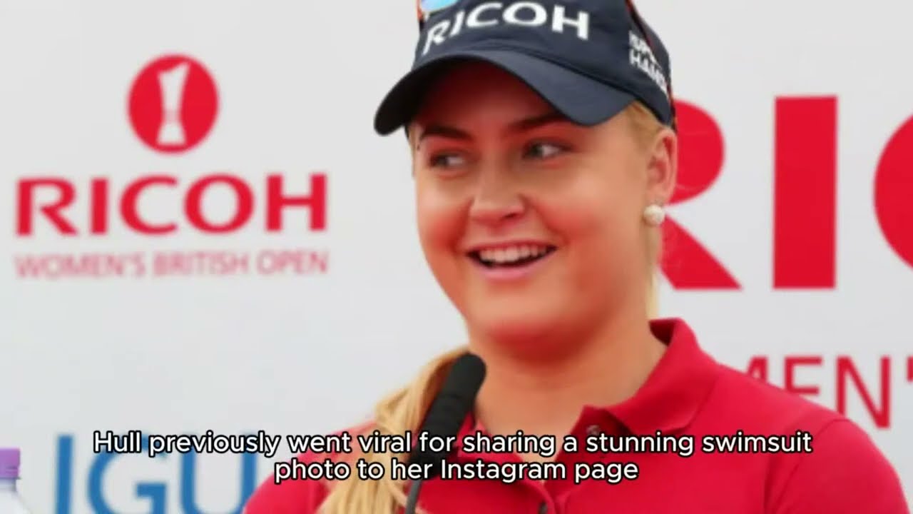 Olympic Golfer Charley Hull Shared Sizzling Bra-less Swimsuit Photo ...